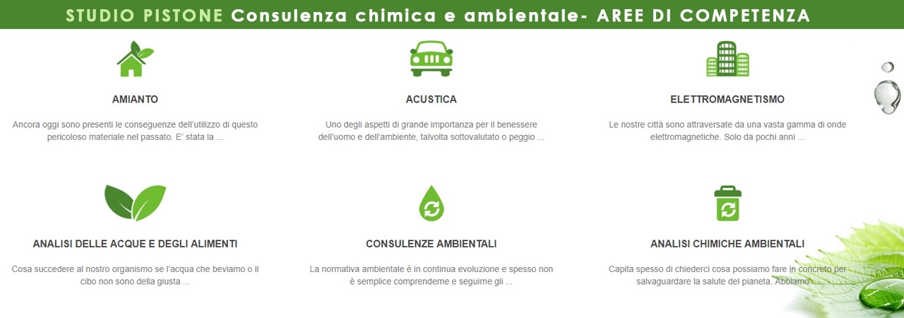 Studio Pistone - Consulenza chimica e ambientale a Catania